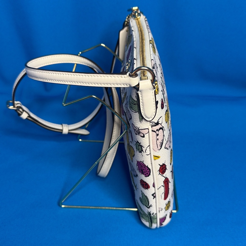 EUC COACH MINI ROWAN FILE CREATURE / INSECT / BUG PRINT CROSSBODY / SHOULDER BAG - Picture 8 of 17
